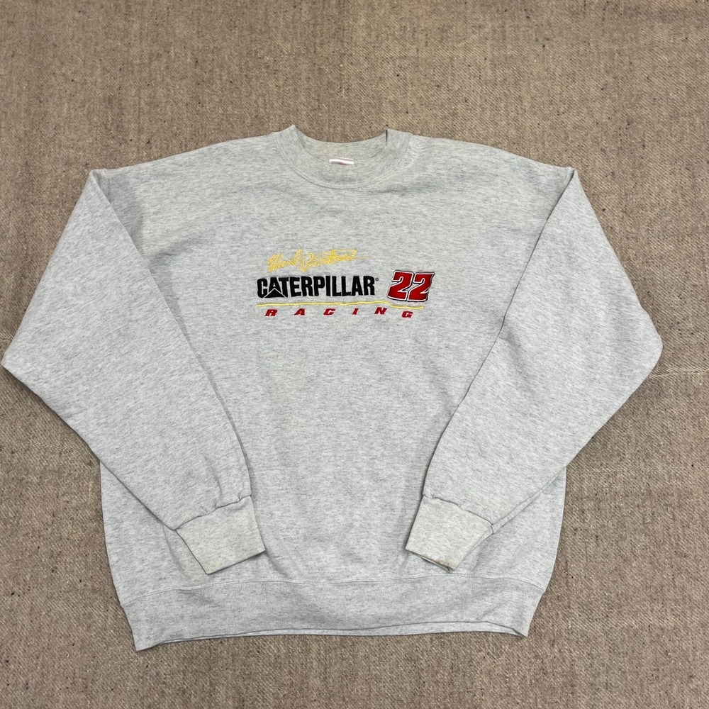 VINTAGE RACING‎ SWEATSHIRT MENS XL GREY 1990S